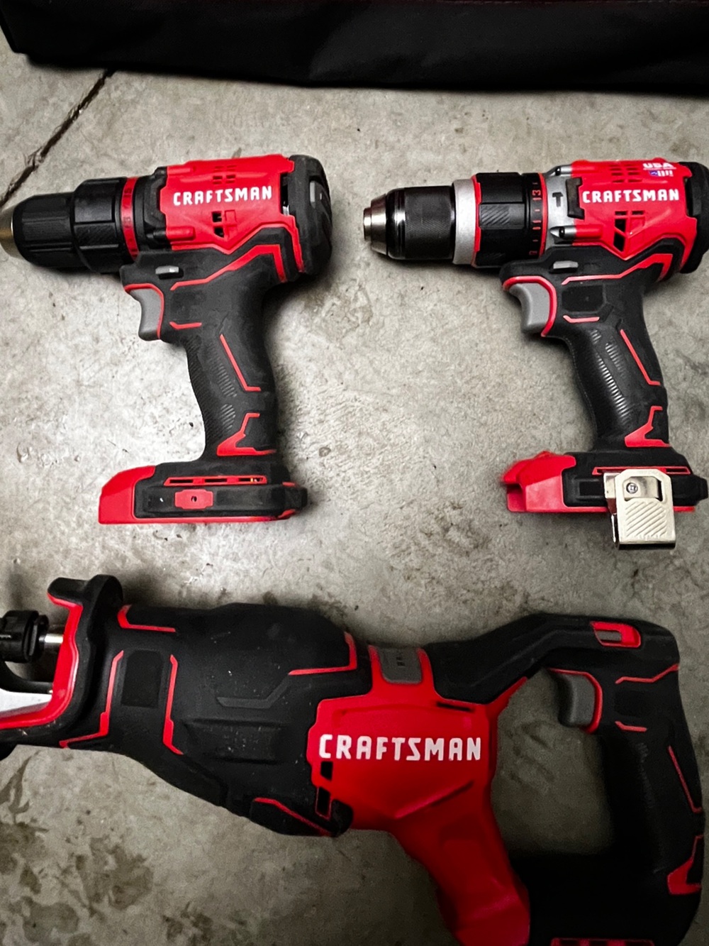 CRAFTSMAN 3-Piece Cordless Power Tool Combo with Tool Bag - Picture 4 of 4